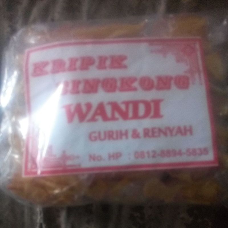 

keripik singkong wandi