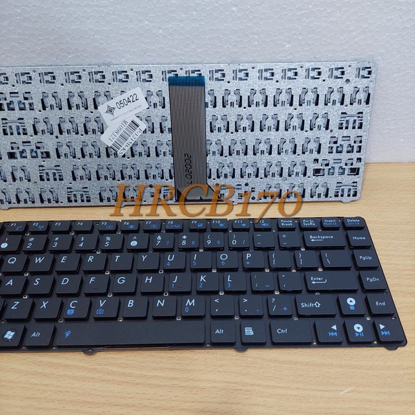 Keyboard Asus Eee PC 1215 1215B 1215N 1215P 1225B 1225C Series Hitam -HRCB