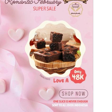 

☊ Romantic February A - FUDGY BROWNIES ♬