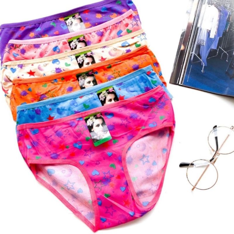 12pcs Celana dalam Remaja Wanita 12-14tahun L.XL termurah/cd abg cewek terlaris/CD REMAJA CEWEK COD 