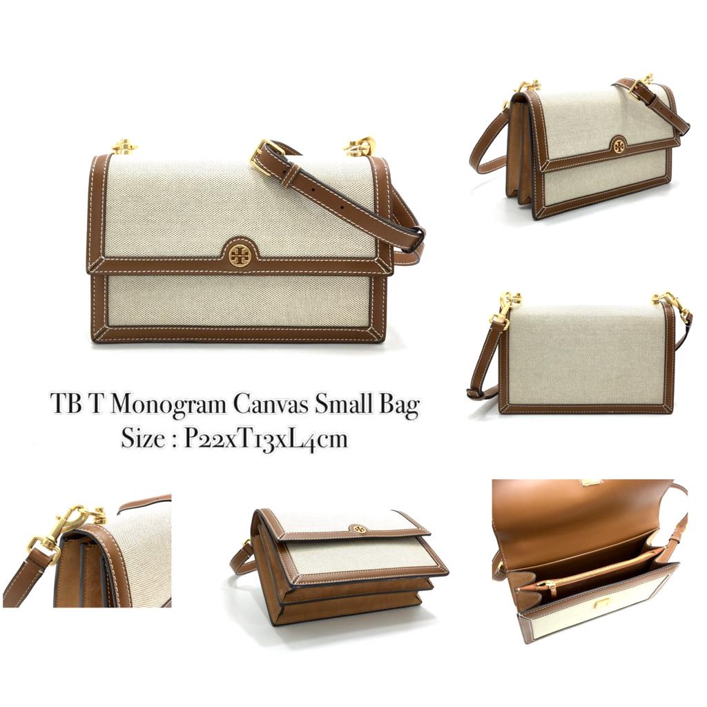 Shoulder Bag Tb Monogram Canvas