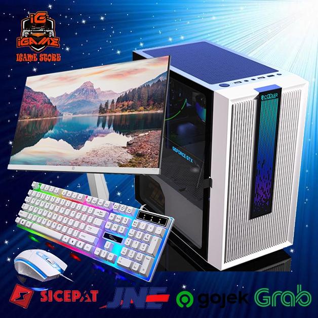 Full Set Monitor 24" GAMING Intel Core i5 10400F /GTX 1650 4GB/ Streaming-Editing MANTULLL