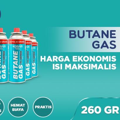 ✻ Butane Gas Bundling 6x 260g - NORVUS ◌