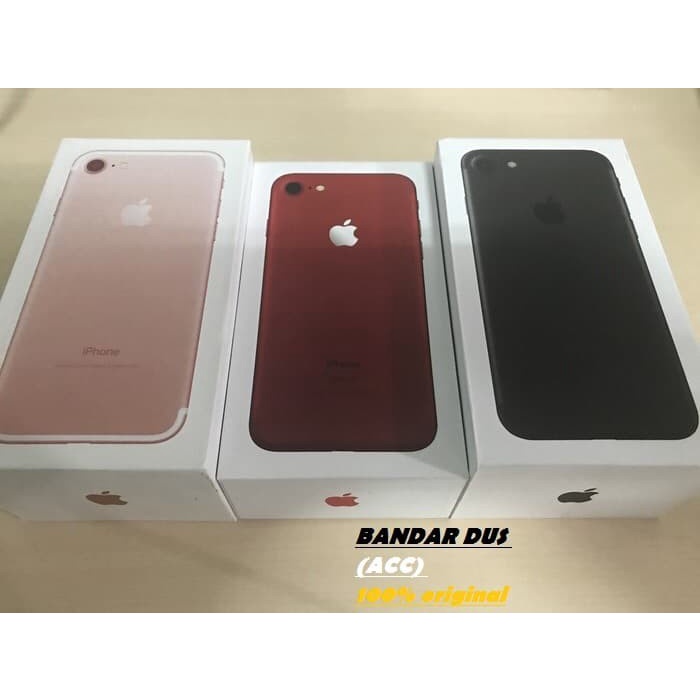 DUS/BOX/BOOK/KOTAK ORIGINAL IPHONE 8/8 PLUS FULLSET/ACC