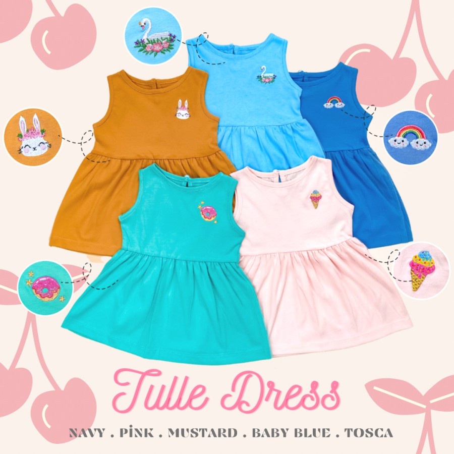 LALA KOALA Tulle Dress - Dress Anak Perempuan