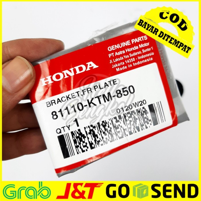 Discount Asli Honda 81110-Ktm-850 Besi Dudukan Plat Nomer Supra X 125