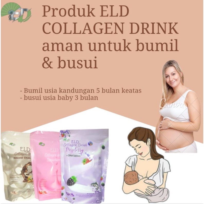 ELD COLLAGEN DRINK MINUMAN COLLAGEN PENCERAH TUBUH BPOM