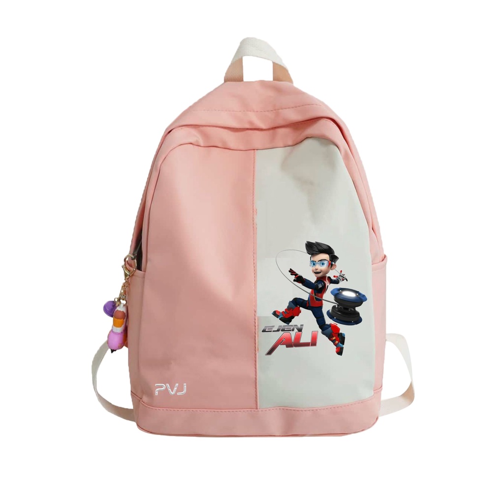 PVJ - Tas Sekolah Anak Laki dan Perempuan Motif Karakter EJEN ALI