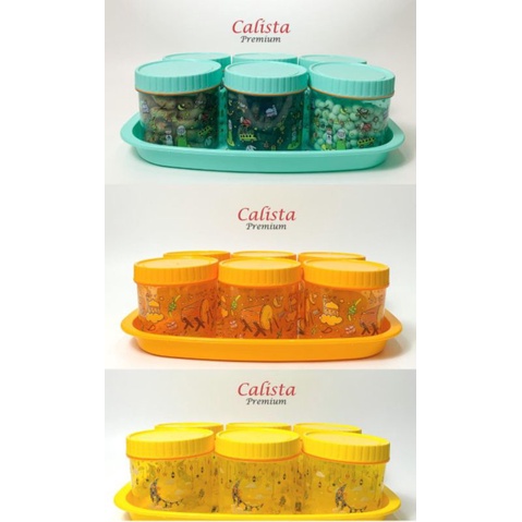 TOPLES NAMPAN CALISTA 6 TOPLES DAN 1 NAMPAN BESAR/TOPLES LEBARAN/SET TOPLES NAMPAN/TOPLES CALISTA