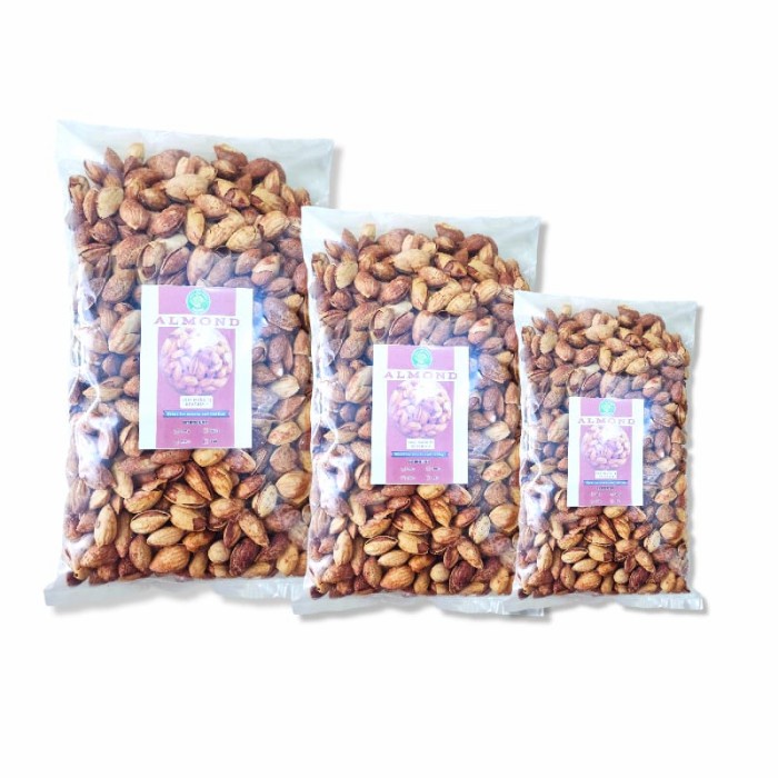 

Kacang Almond Susu/Caramel Garing/Fress/Renyah 500gr