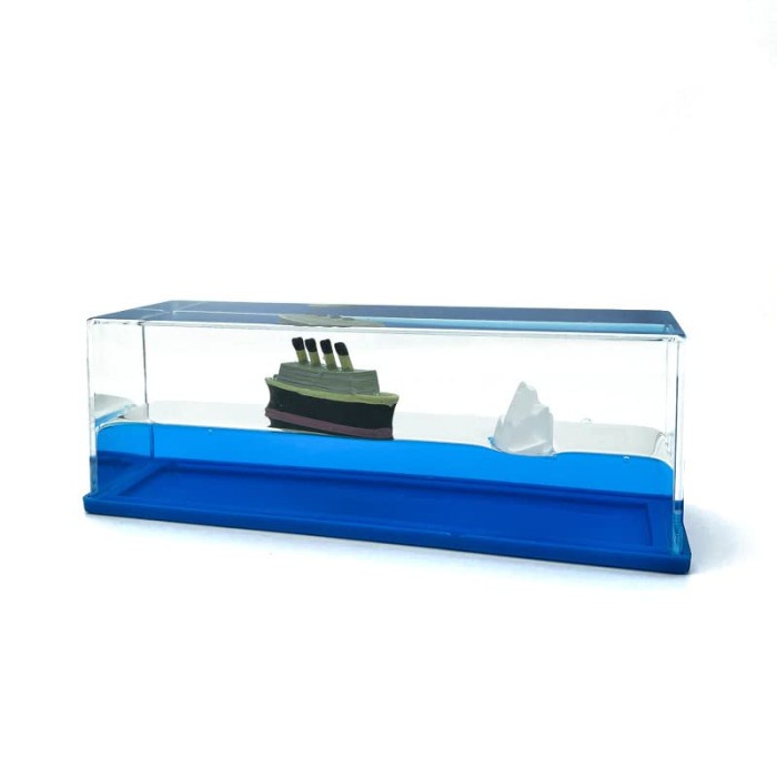 LETINE LIQUID WAVE CRUISE SHIP DECORATION, TITANIC AND ICEBERG TERBARU