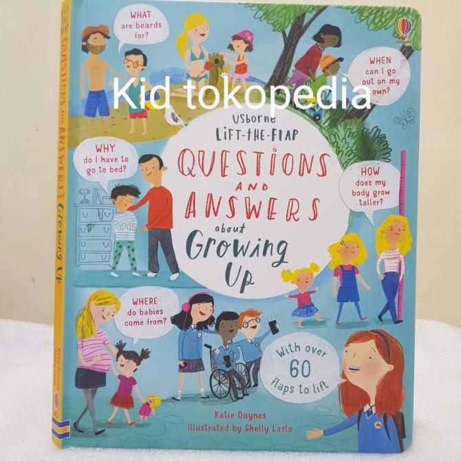 

Usborne Lift The Flap Questions And Answers About Growing Up