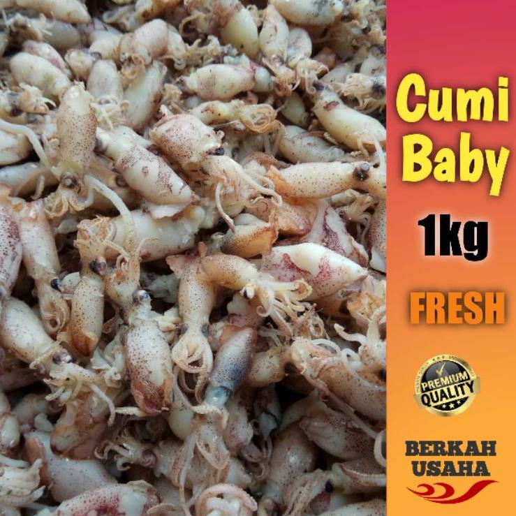 

Pesan Saja BABY CUMI ASIN REBUS FRESH size 1-3cm Per 1kg IKAN ASIN MURAH GROSIR SOTONG KECIL BEBI CUMI ASIN KECIL