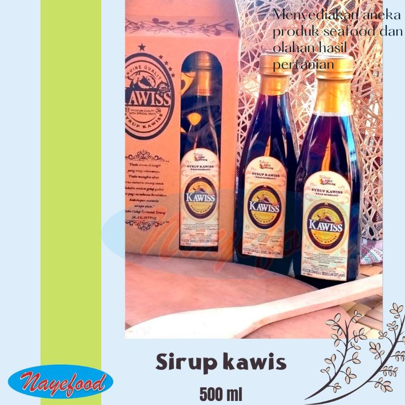 

Sirup kawis kualitas premium khas Rembang