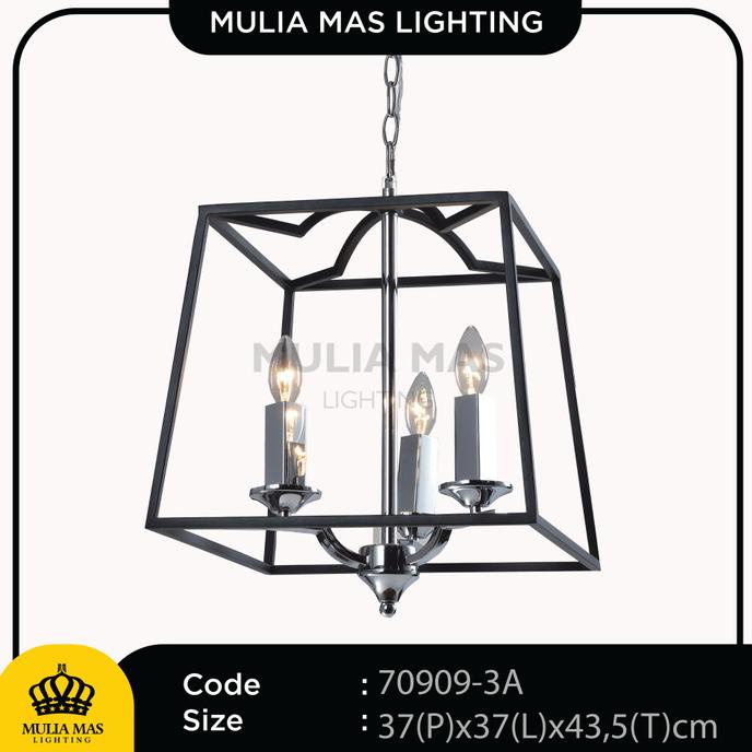 Lampu Gantung Hias Model Sangkar Lilin Unik Ruang Tamu Terbaru 70909 Ayu.Septriasa