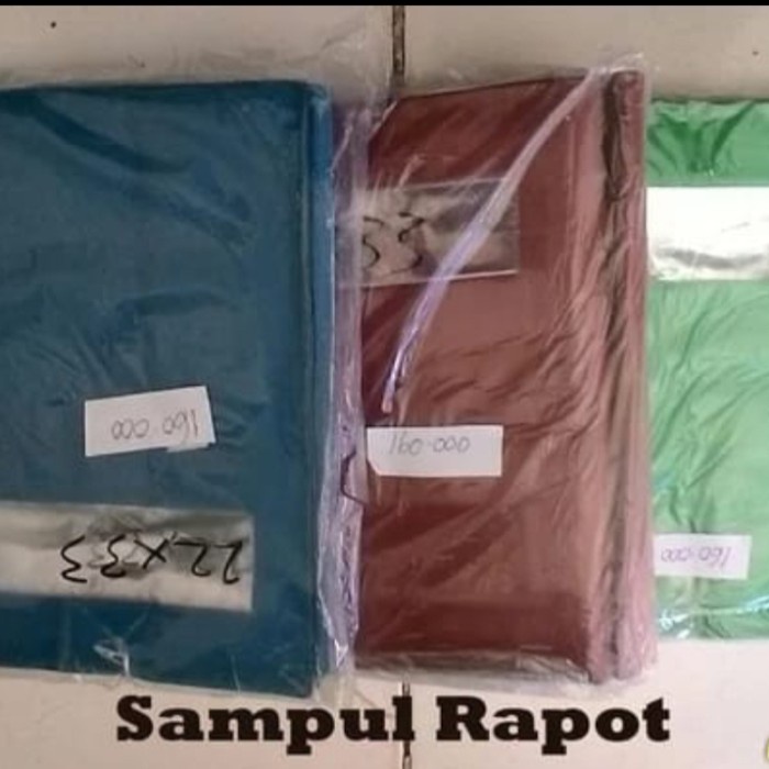 

Books Sampul Rapot Biasa