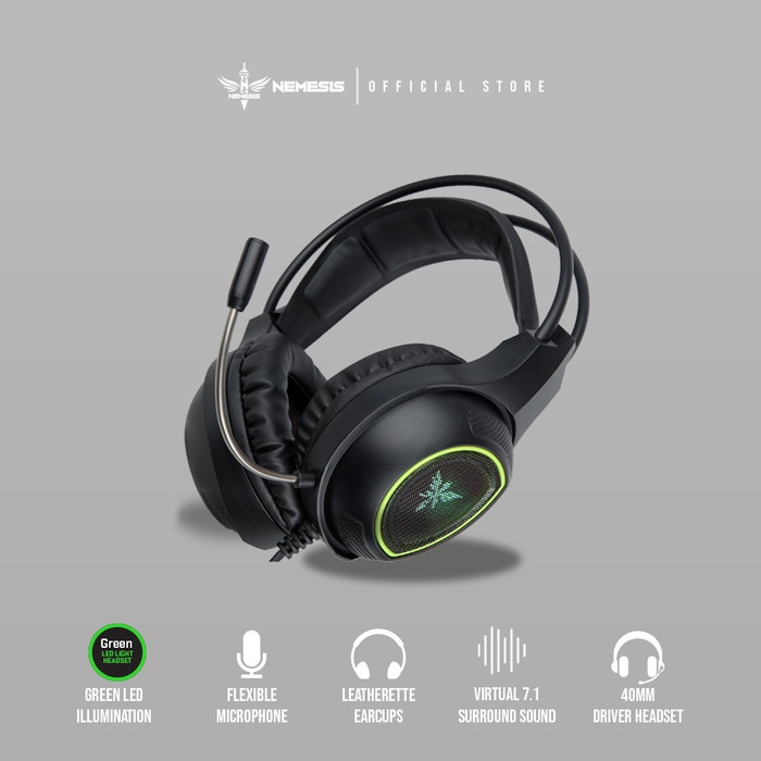 Terlaris Headset Gaming Surround Sound 7.1 Nyk Parrot Hs-P09