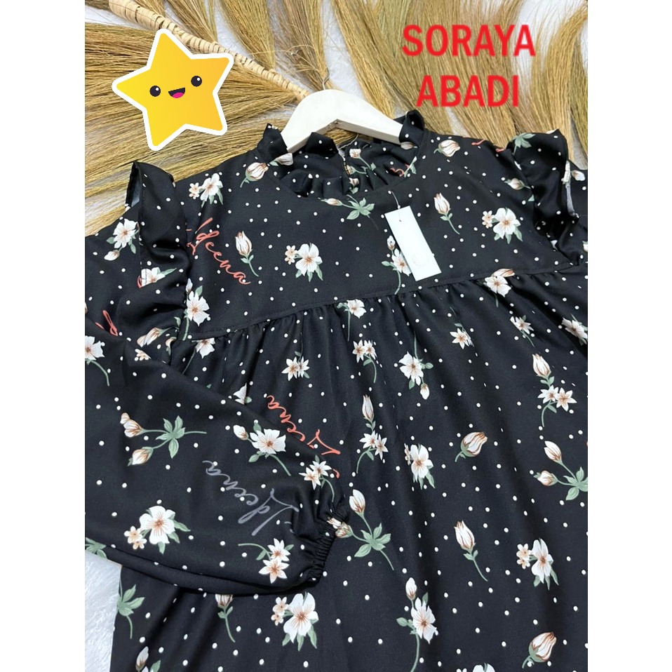 YUNA BLOUSE FLOWER | YUNA TOP BLOUSE 2023 | BLOUSE WANITA KEKINIAN 2023