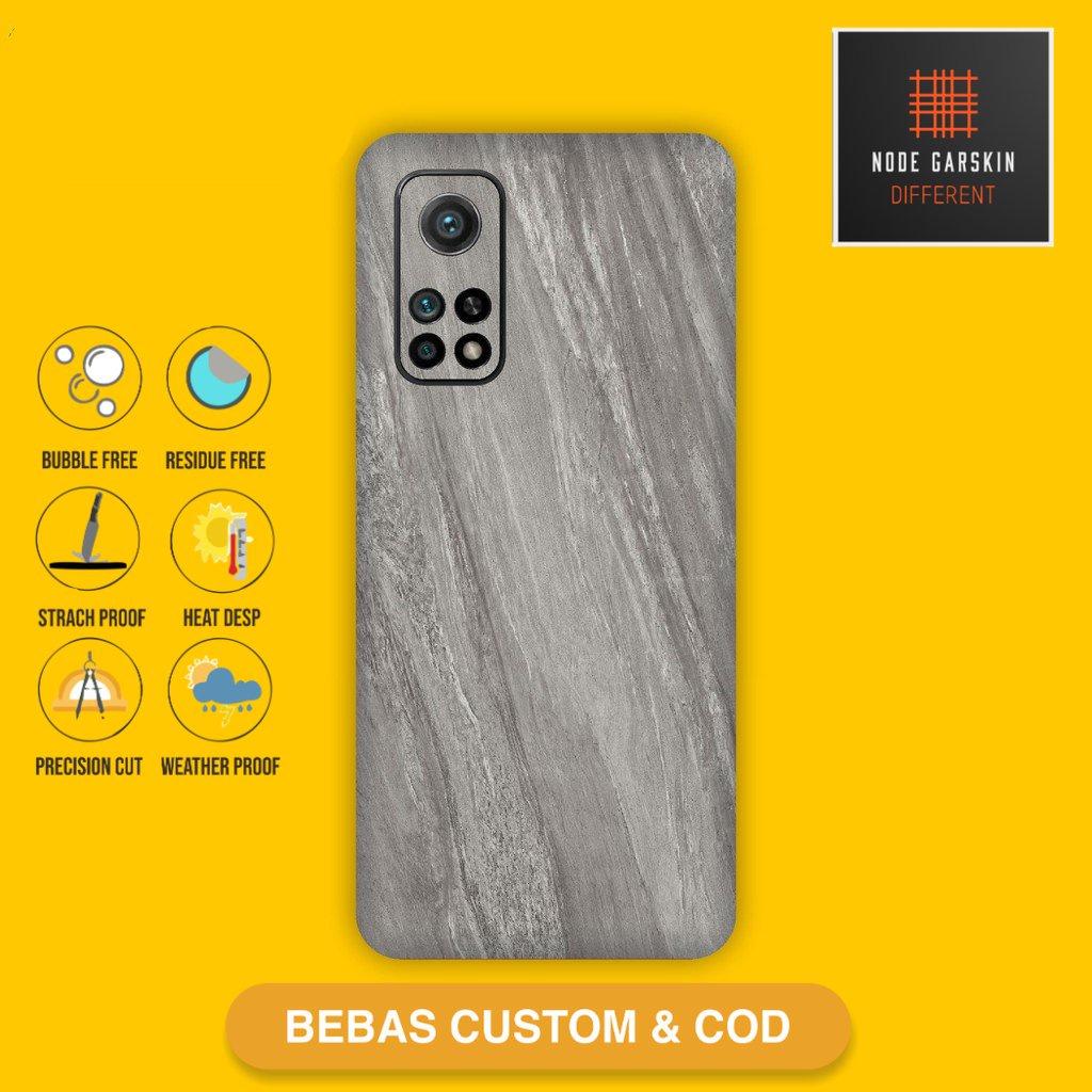 Garskin Skin Vinyl Xiaomi Mi 10T MI10T Mi 10T pro - Fullbody Atau Backonly - Bisa Custom - marble Ca