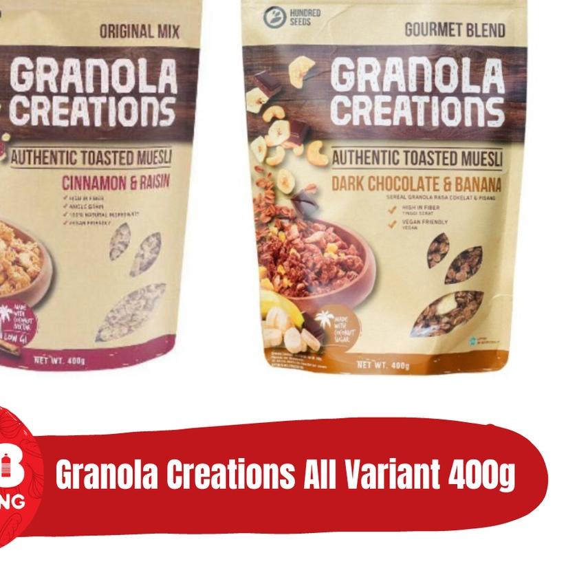 

☛ HUNDRED SEEDS GRANOLA CREATION 400G ⅎ