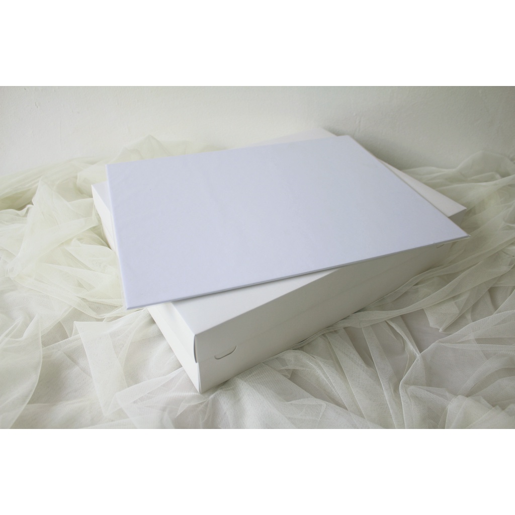 FCB Cake Box 35x45cm Kotak Kue Letter Tart Multifungsi