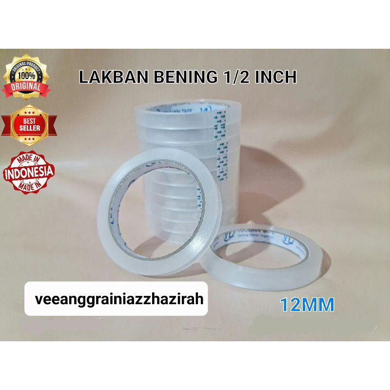 

isolasi bening 12mm 90yard