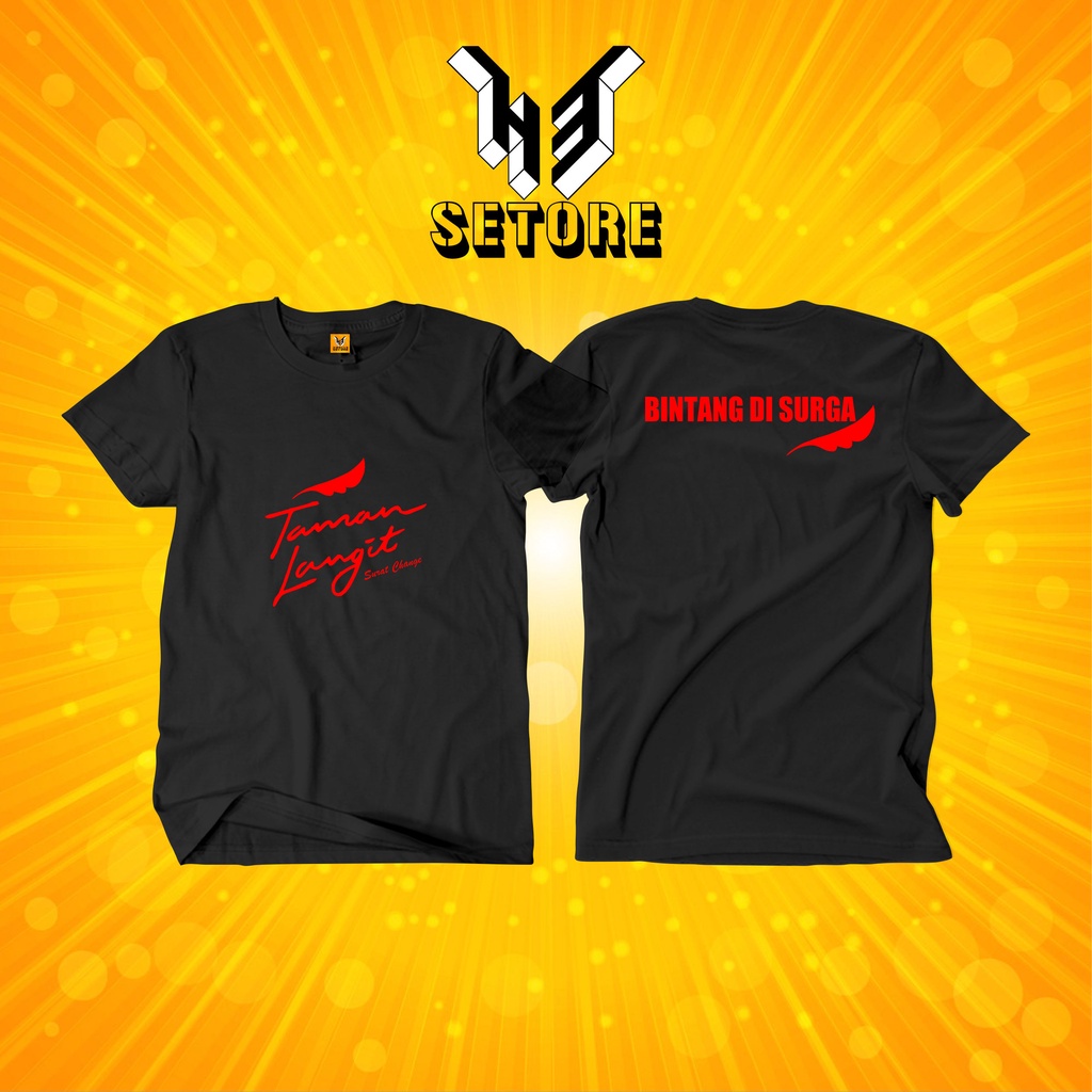 kaos noah taman langit  / kaos noah band lengan pendek