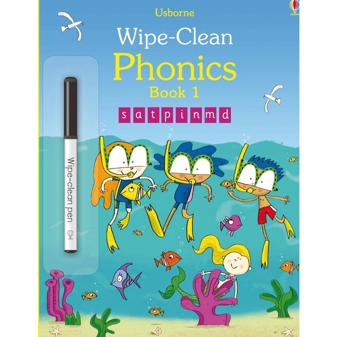 

Usborne Wipe Clean Activity Book Buku Edukasi Anak Buku Aktivitas Anak