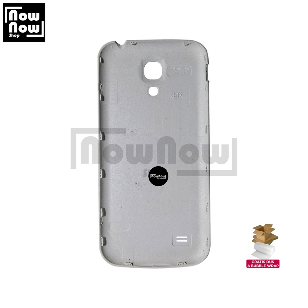 Backdoor Tutup Belakang Baterai Samsung Galaxy S4 Mini i9190 GT-I9192 GT-I9190 GT-I9195 GT-I9195L GT-I9197 SGH-I257M GT-I9195I SGH-I257 SCH-I435 SHV-E370K GT-I9192I Backcover Back Casing Housing Cover Belakang Back Case Panel Replacement