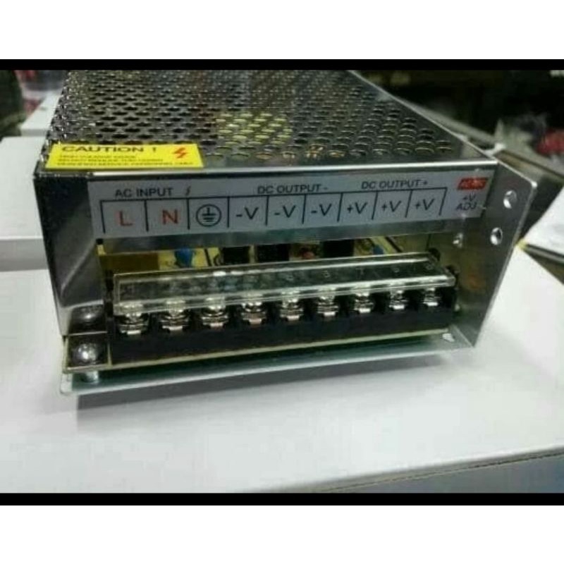 Power Supply DC 12V 20A S-250-12 input AC 110/220V Kualitas Bagus