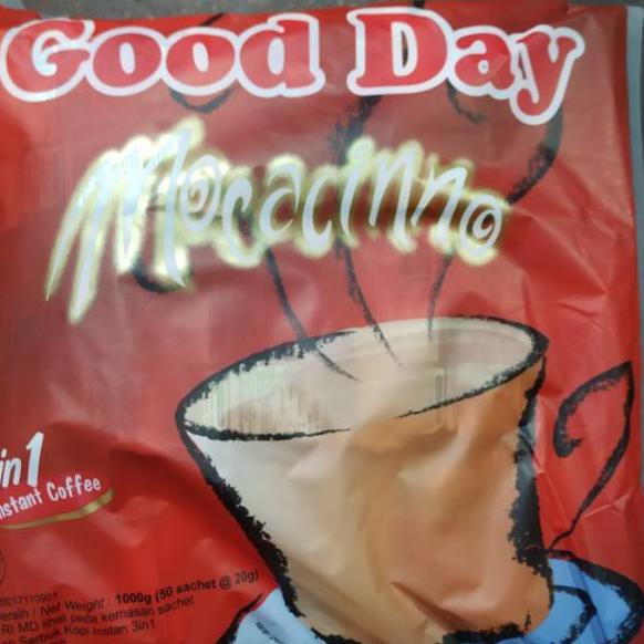 

◌ Kopi Good Day Moccacino - Vanilla Latte - Chococino - Coolin Coffe - Carribean Nut / pack (50 pcs) ℮