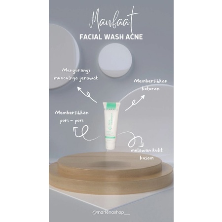 Hanasui Facial Wash Treatment Acne