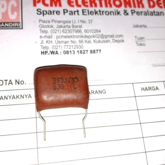 Milar 393J630V 393J 630V 393 630 39nF pcmelektrob9090 Segera Beli
