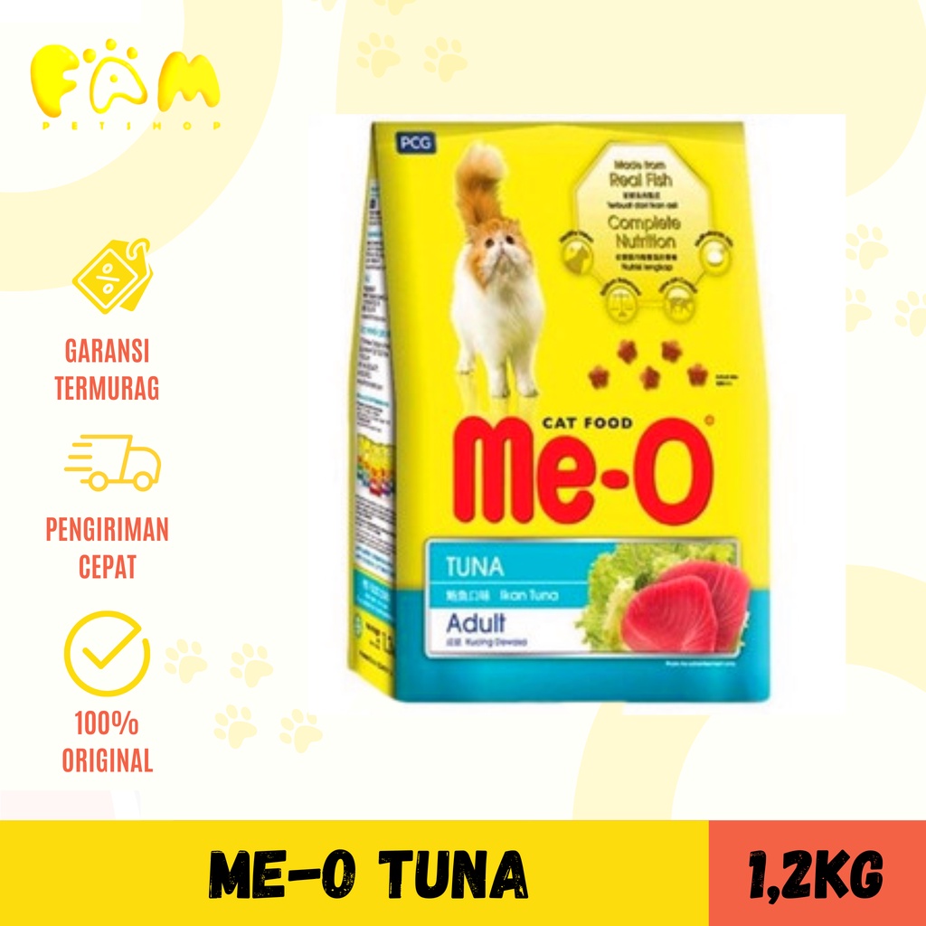 Meo Me-o Tuna Adult 1.2kg FreshPack - Makanan Kucing Meo Me-o