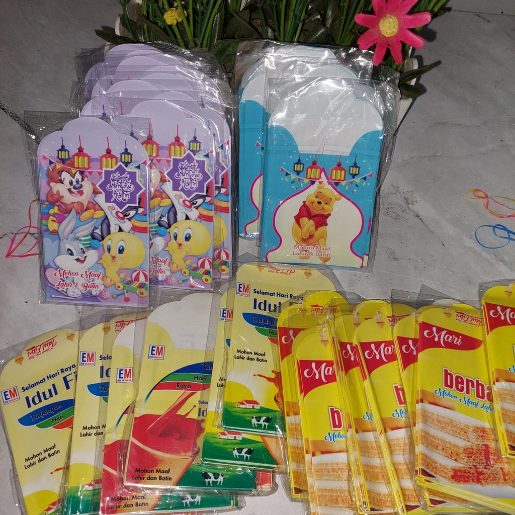 

amplop idul fitri amplop lebaran murah karakter unik dan keren