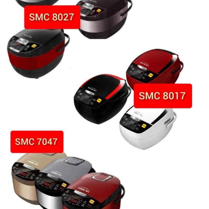 Terlaris Mejicom Yongma 8017 Digital Warna Merah/Hitam