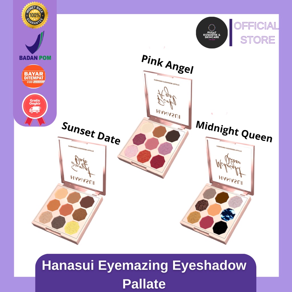 New Product By Hanasui !!! Hanasui Eyemazing Eyeshadow Pallate