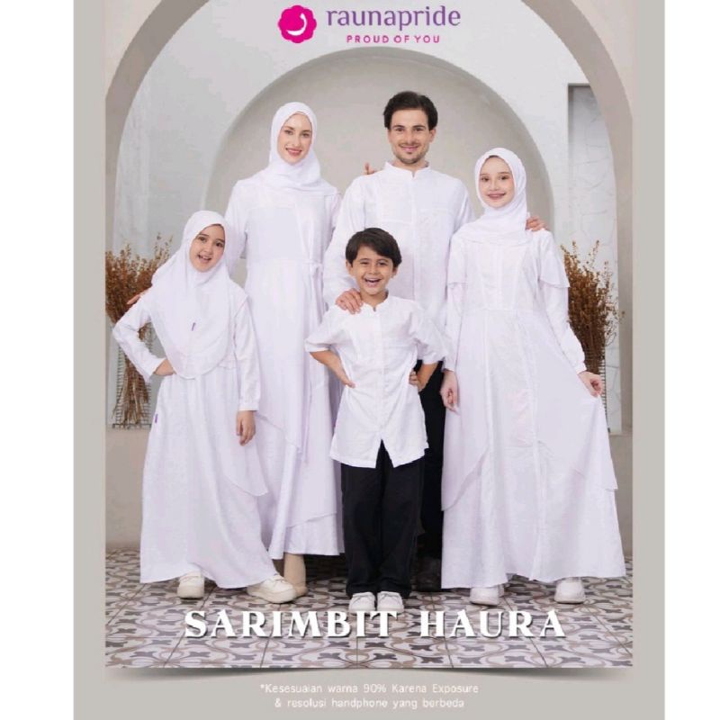 rauna sarimbit haura white original