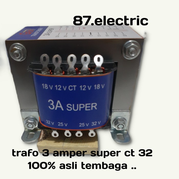 Terlaris Trafo 3 Amper Super Murni Ct 32