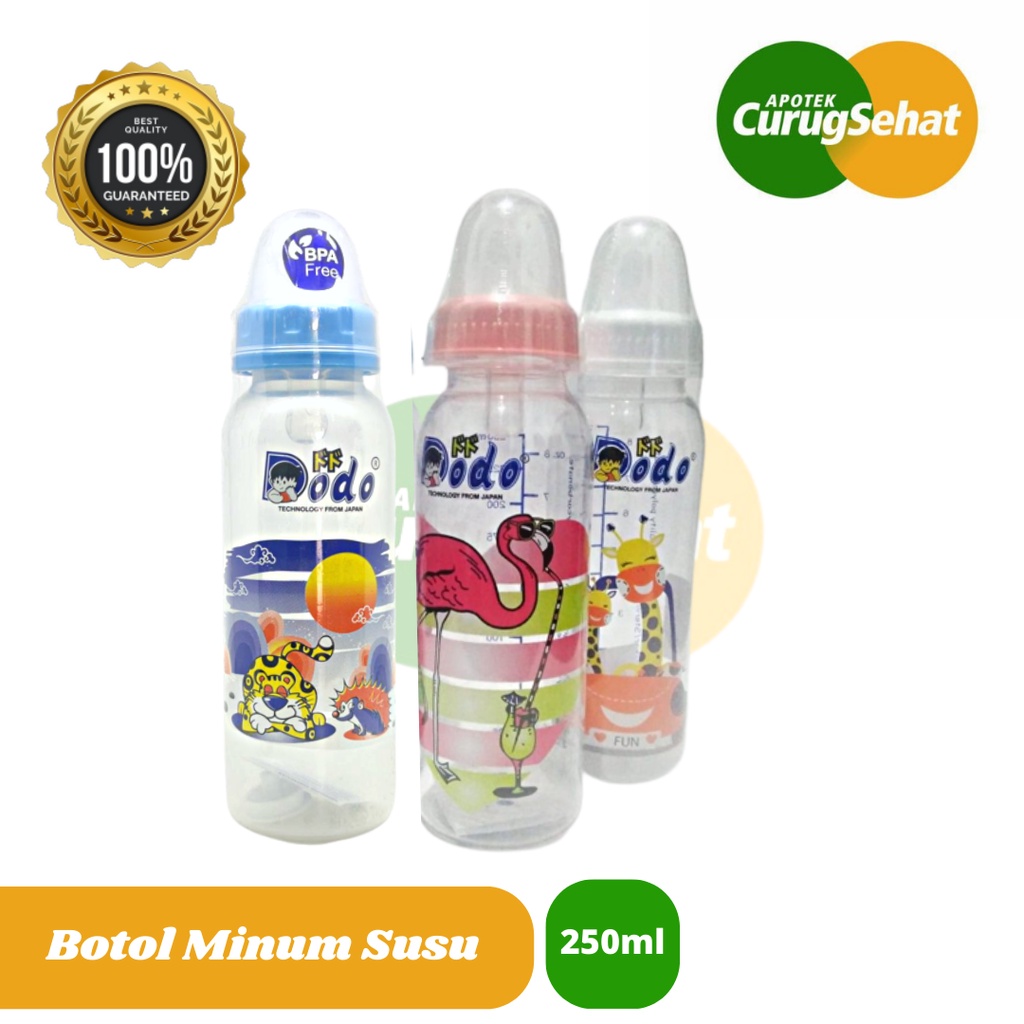 Botol Minum Susu Bayi Dot Susu Dodo 9 Oz (250ml)