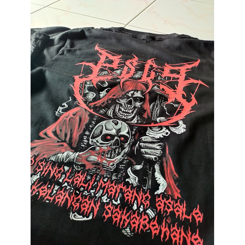 KAOS PSCP EDISI METAL - 152 - KAOS CEMPAKA PUTIH METAL - KAOS PSCP MURAH