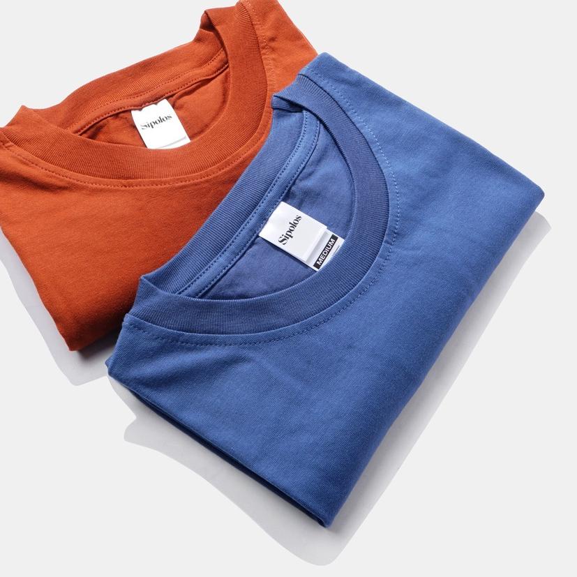 ✵ SIPOLOS Kaos Polos Basic Cotton Combed 24s ☝