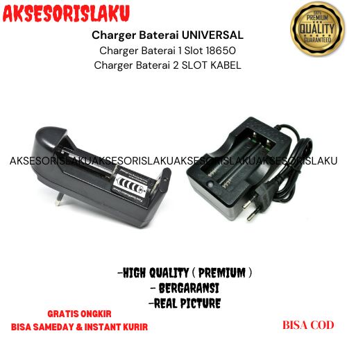 Charger Baterai Universal