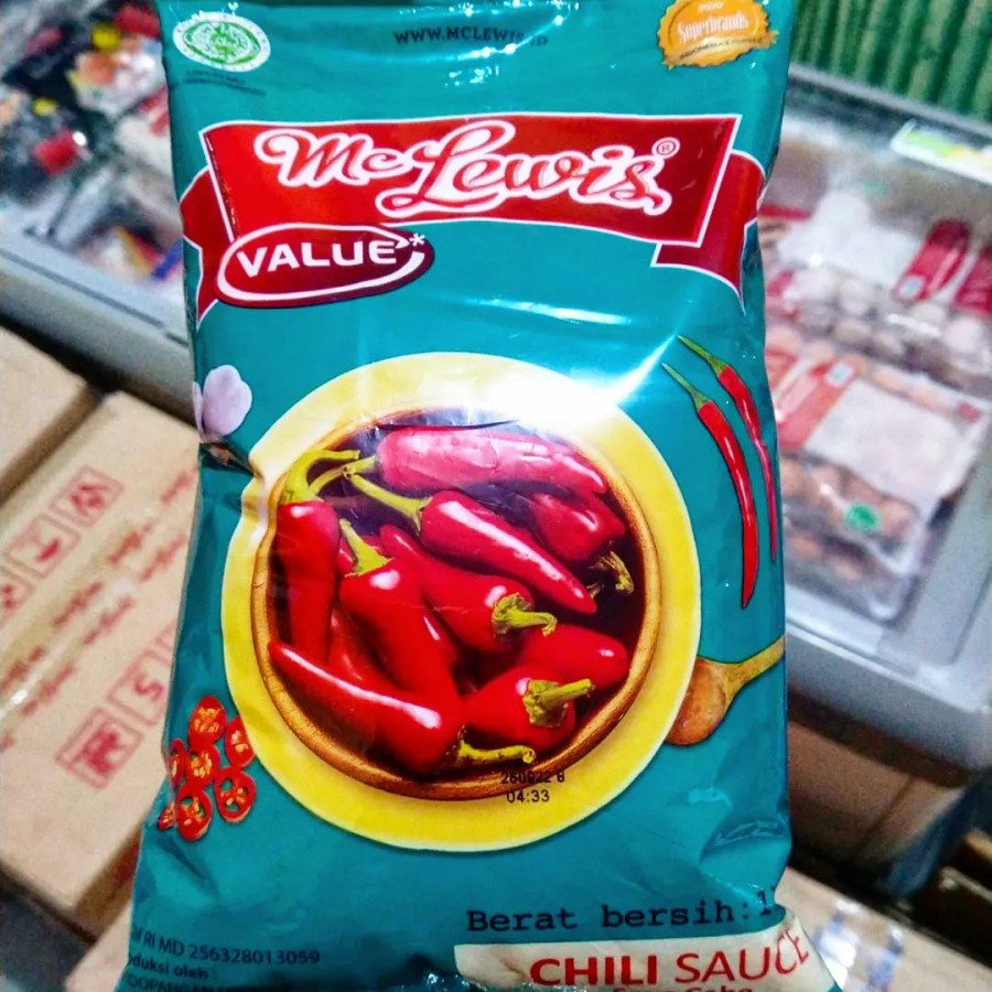 

saos sambal mc lewis chili sauce mc lewis saos cabe 1kg