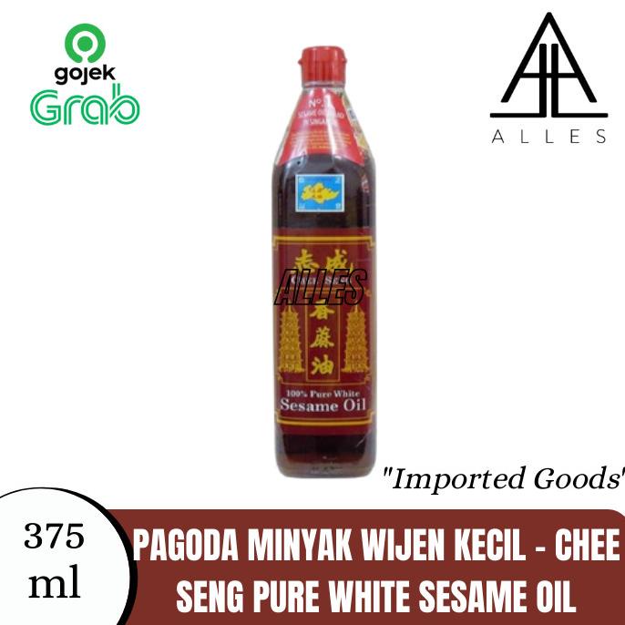 

Minyak Wijen Pagoda Kecil / Chee Seng Pure White Sesame Oil 375 ml roc04