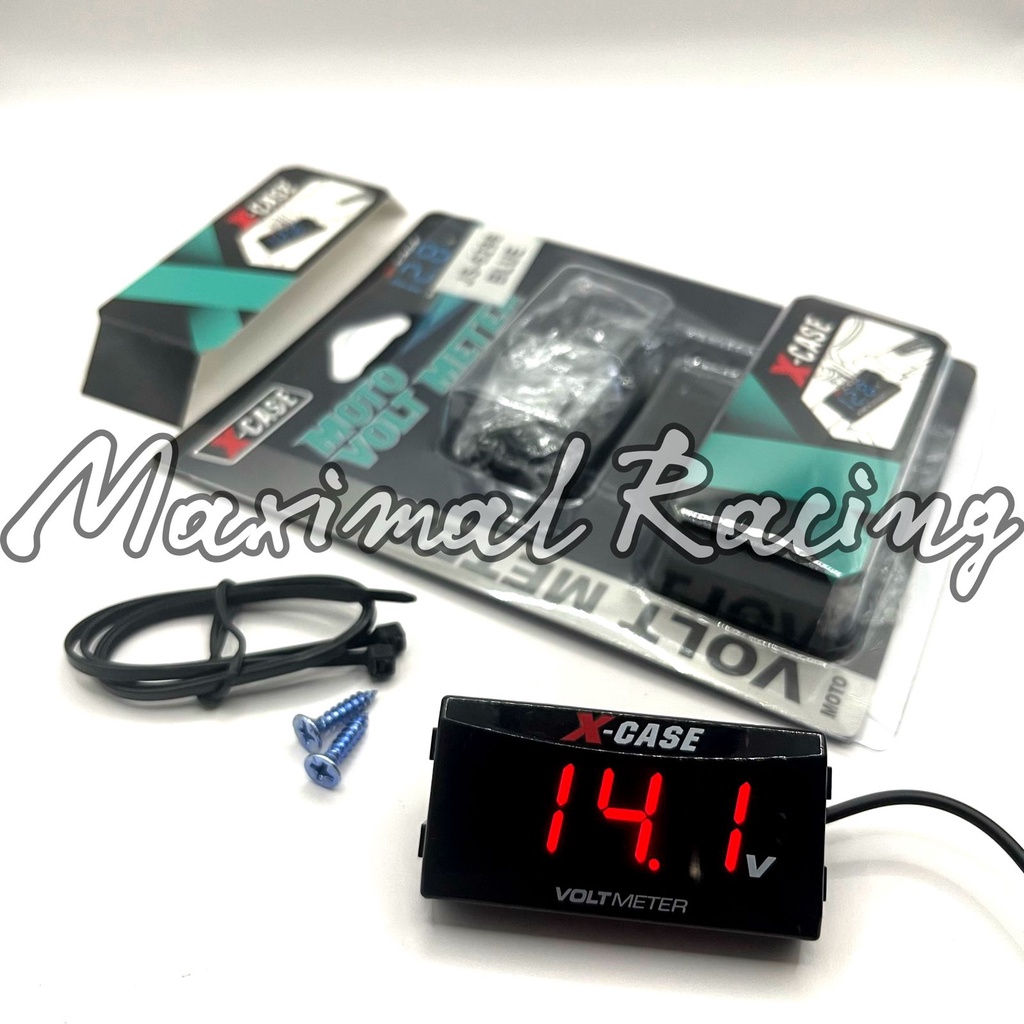 Voltmeter Volt meter X-CASE Waterproof High Quality Universal Motor Mobil