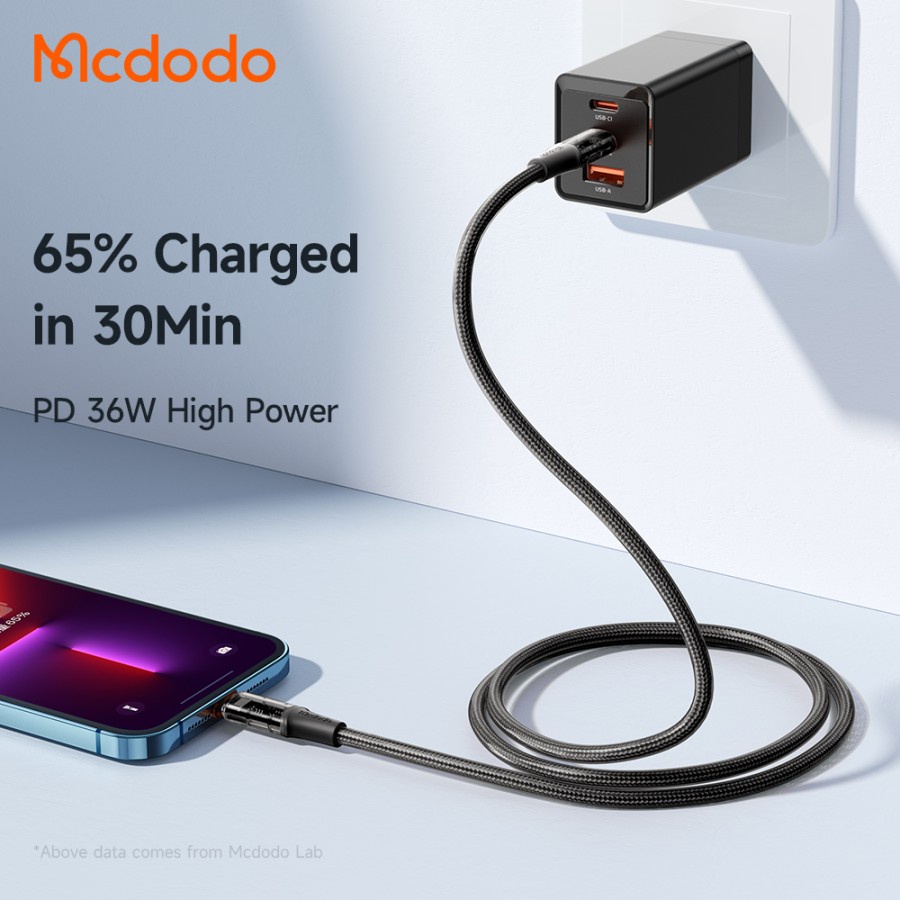 Kabel Iphone Type C To Lightning MCDODO PD FAST Charging Max ca-1960