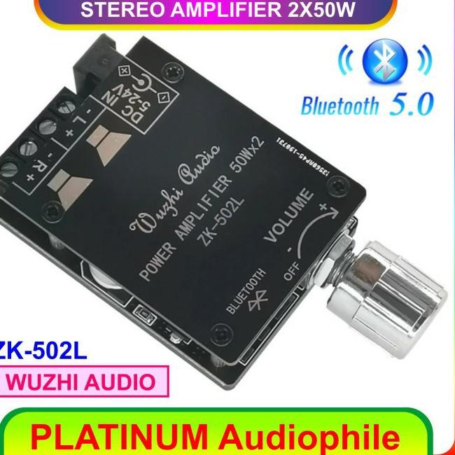 ♂ Bluetooth Amplifier Class D 2x50W ZK-502L MINI Amplifier ZK-502L ❀