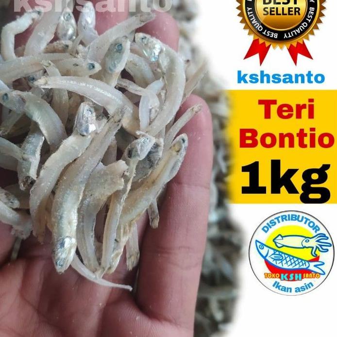 

➴ Ikan asin teri bontio vip-1kg ♂