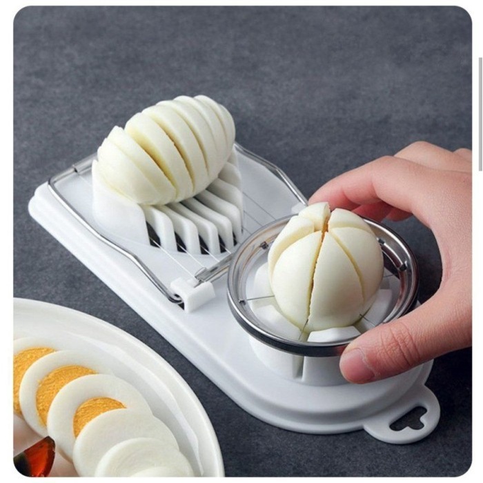 FMFIT multifungsional egg slicer 2 pcs pengiris telur 2 in 1